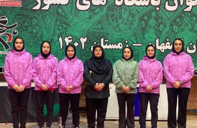 کسب عنوان سومی تیم ماه اسپورت بندرماهشهر در لیگ برتر تنیس روی میز زنان